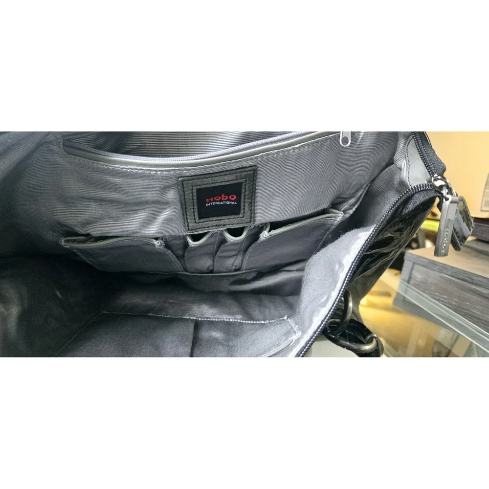 Hobo‎ International purse tote bag black grey